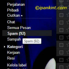 Folder Spam pada E-mail