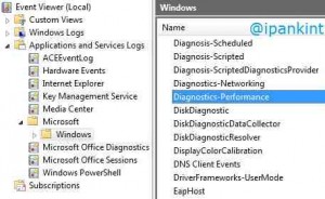 Event Viewer Folder Tree View
