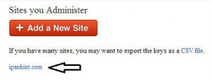 List Domain di reCAPTCHA