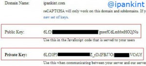2 Kode reCAPTCHA