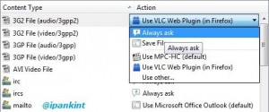 Setting Konten Firefox
