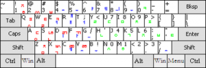 Layout Keyboard Sebeolsik 390