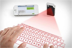 Projection Keyboard Keychain
