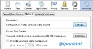 Setting Proxy Firefox