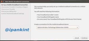 Pemilihan Modem