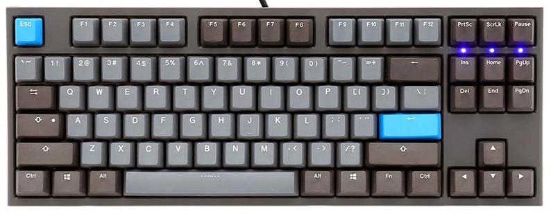 Ten Key Less keyboard